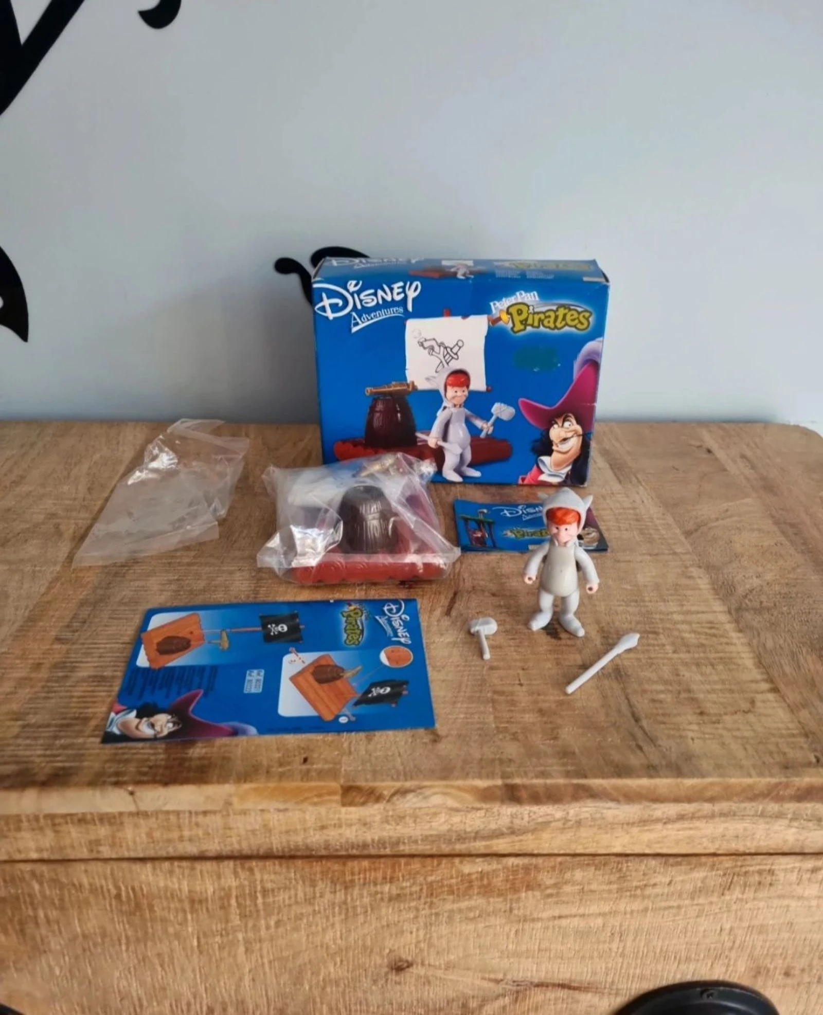 Jouet Vintage Disney Adventures Peter Pan - Enfant Perdu et son Radeau